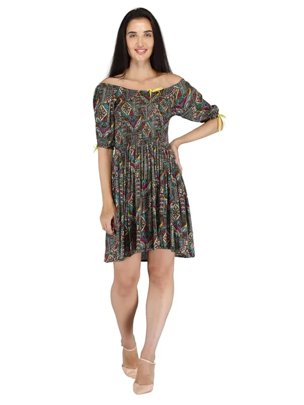 Rayon_Printed_Short_Dress