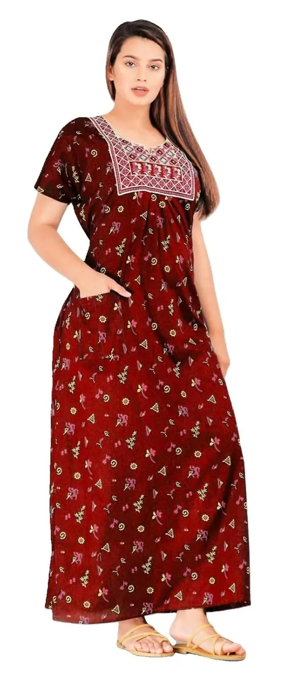 Cotton_Embroidery_Nighty_For_Women