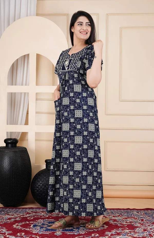 Cotton_Embroidered_Nighty_For_Women