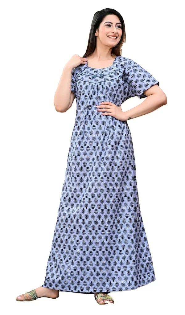 Cotton_Embroidery_Nighty_For_Women