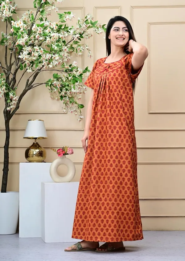 Cotton_Embroidery_Nighty_For_Women