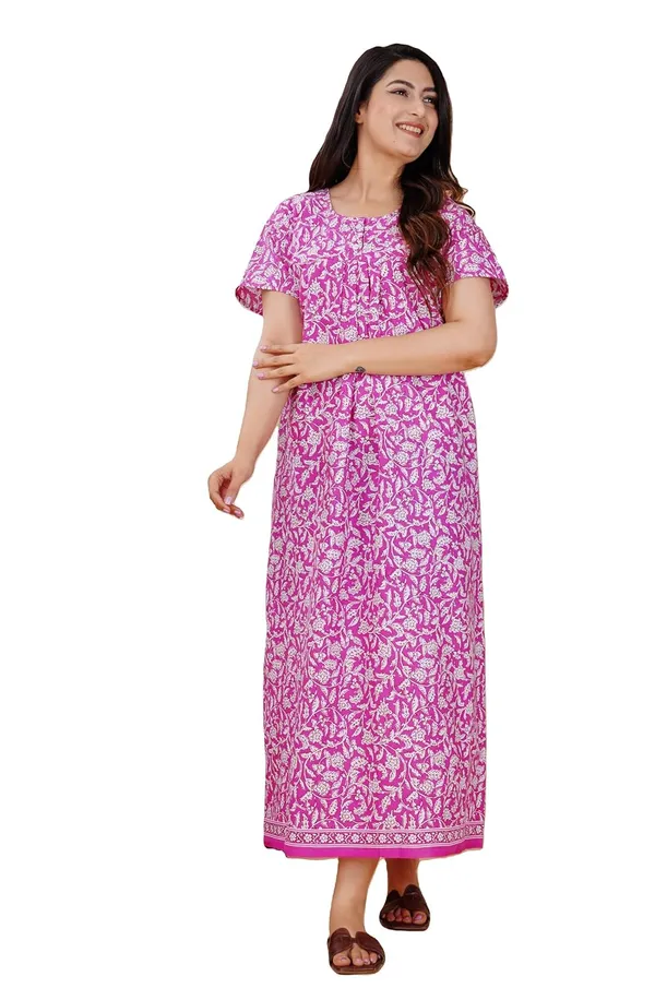Cotton_Jaipuri_Nighty_For_Women