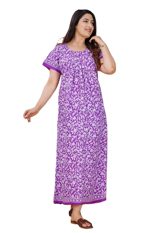 Cotton_Jaipuri_Nighty_For_Women