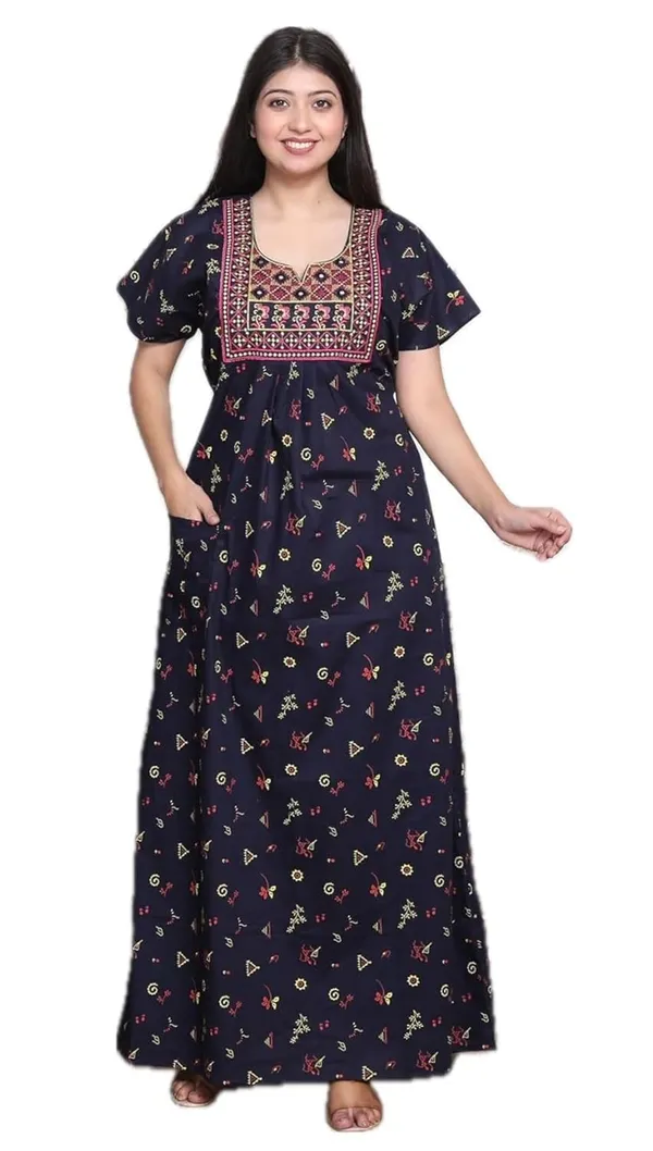 Women_S_Cotton_Embroidered_Nightgown_With_Pocket