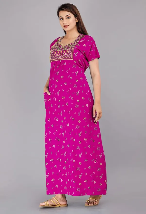 Women_S_Cotton_Embroidered_Nightgown_With_Pocket