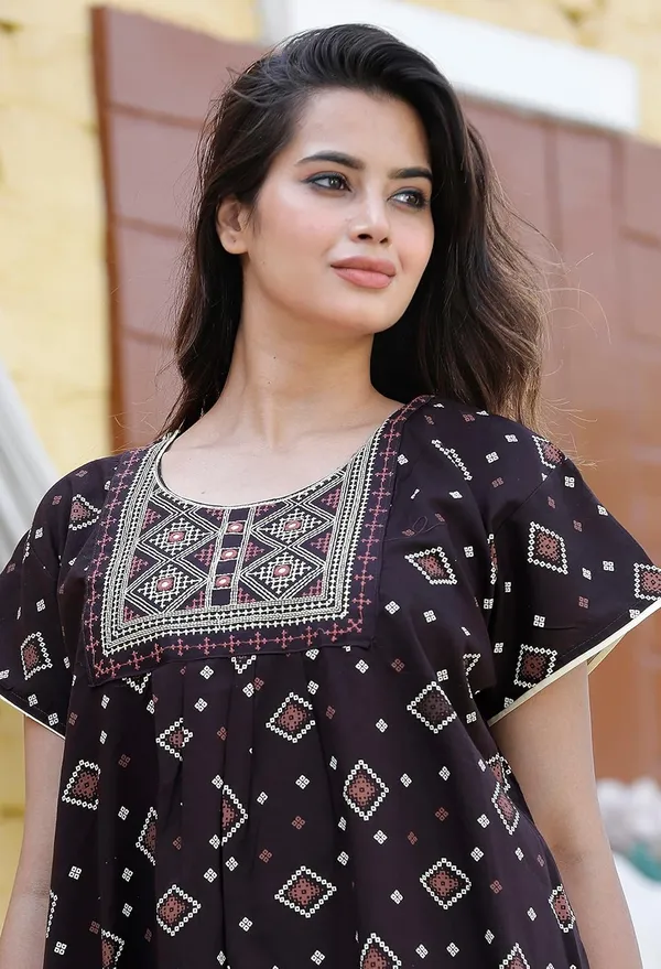 Cotton_Embroidery_Nighty_For_Women