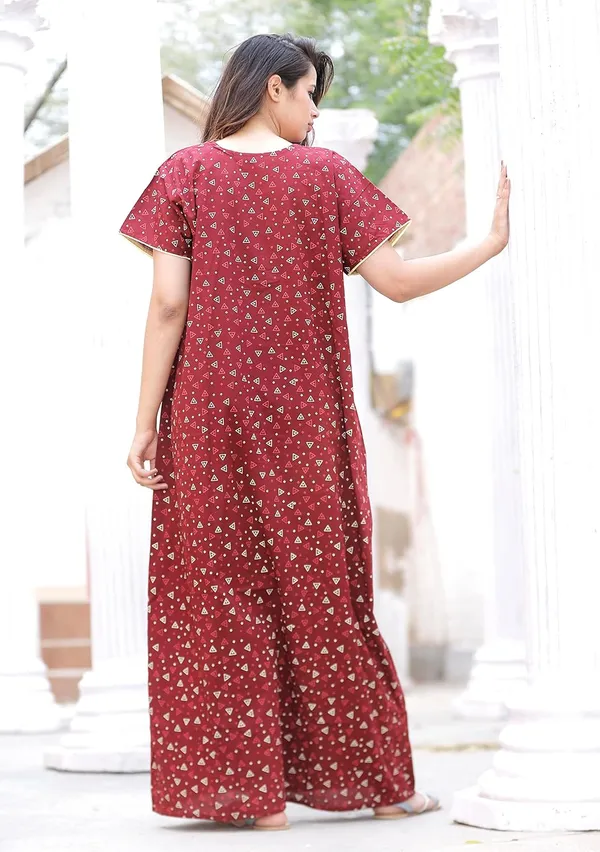 Cotton_Embroidery_Nighty_For_Women