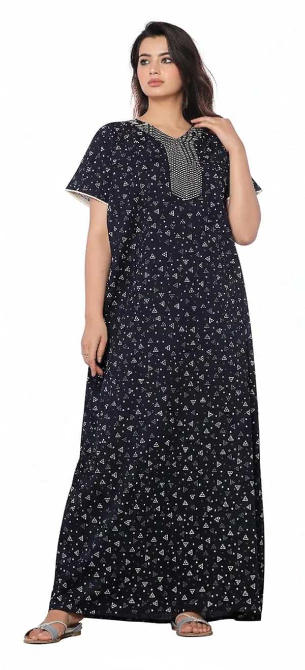 Cotton_Embroidery_Nighty_For_Women