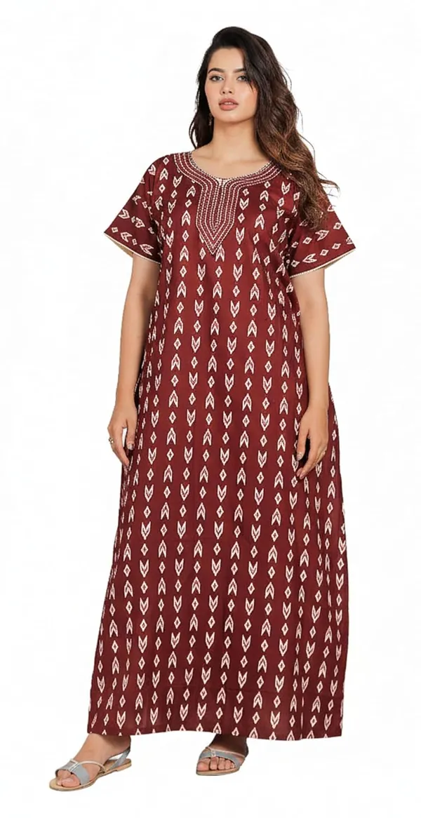 Cotton_Embroidery_Nighty_For_Women