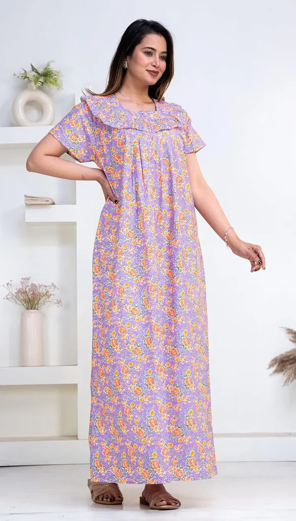 Cotton_Embroidery_Nighty_For_Women