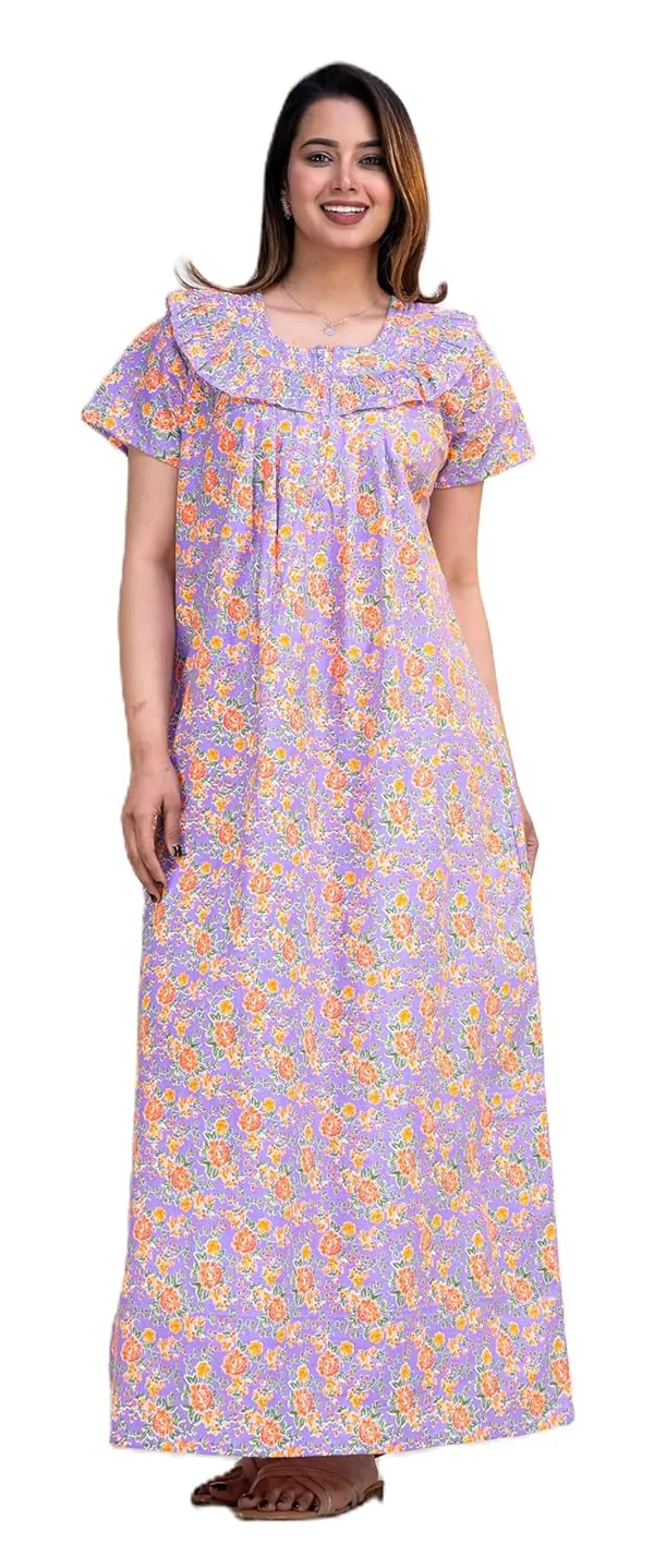 Cotton_Embroidery_Nighty_For_Women