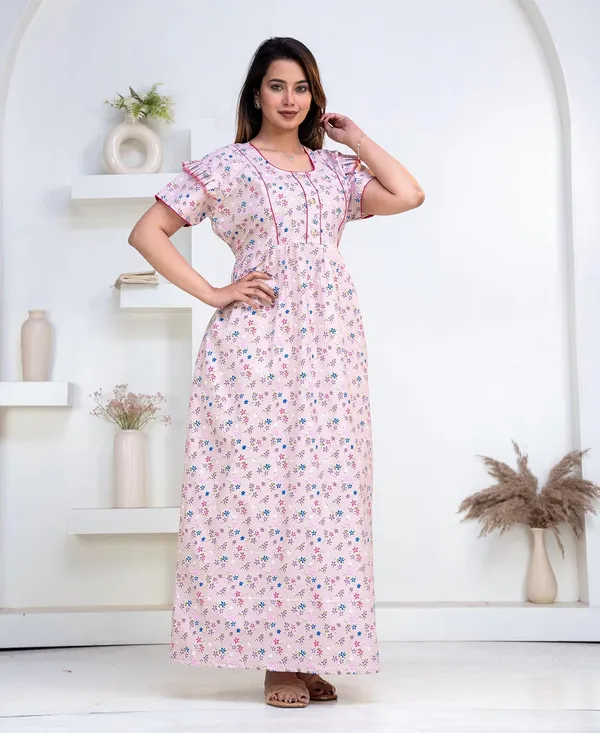 Cotton_Night_Gown_For_Women
