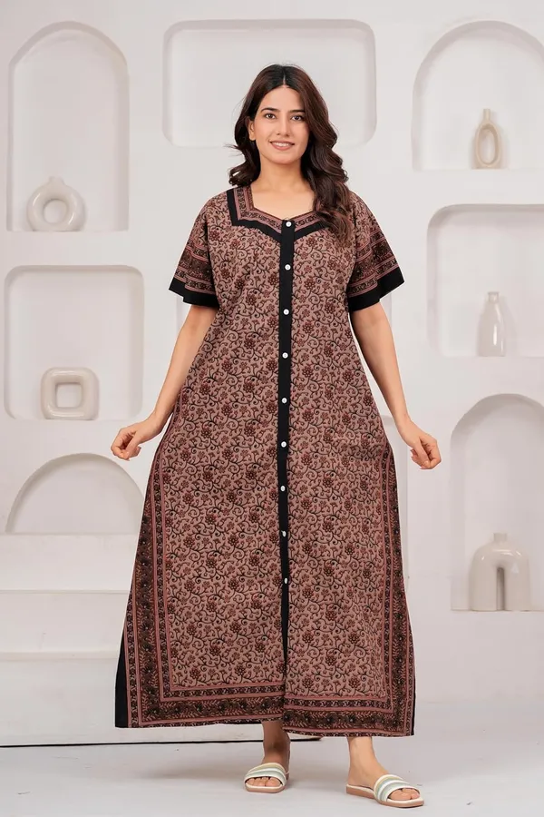 Cotton_Block_Print_Night_Gown