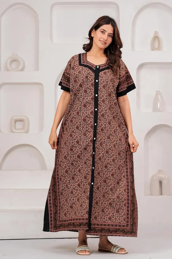 Cotton_Block_Print_Night_Gown