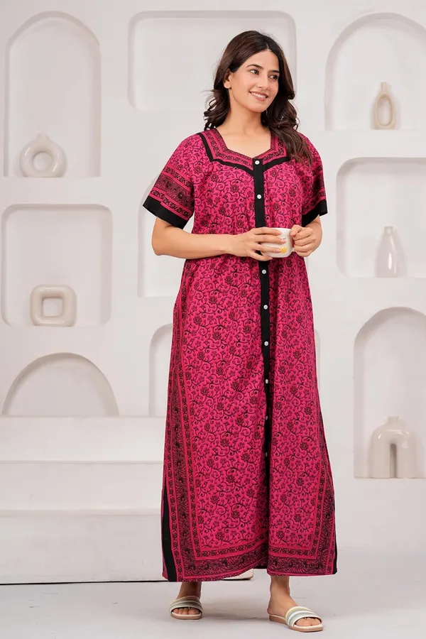 Women_S_Round_Neck_Nightwear_Dress