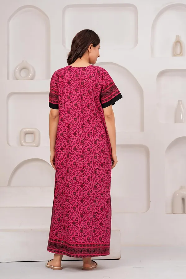 Women_S_Round_Neck_Nightwear_Dress