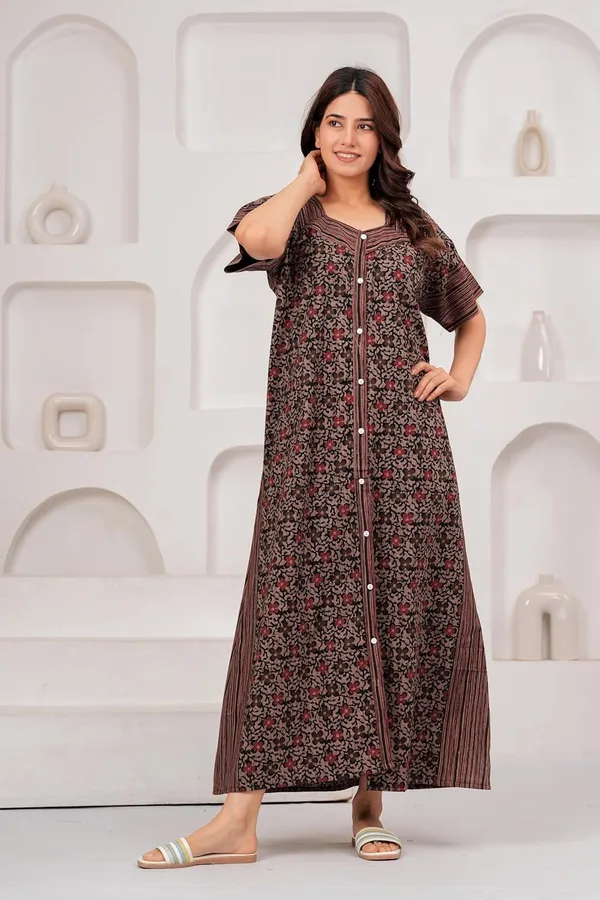 Cotton_Block_Print_Night_Gown