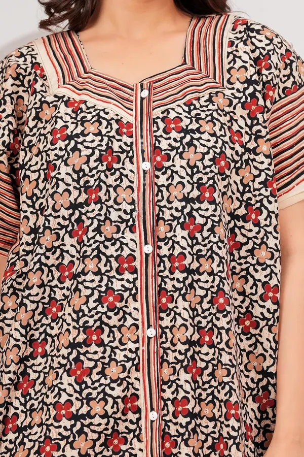 Cotton_Block_Print_Night_Gown