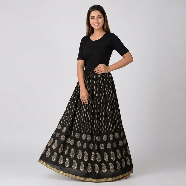 Rayon_Printed_Long_Skirt