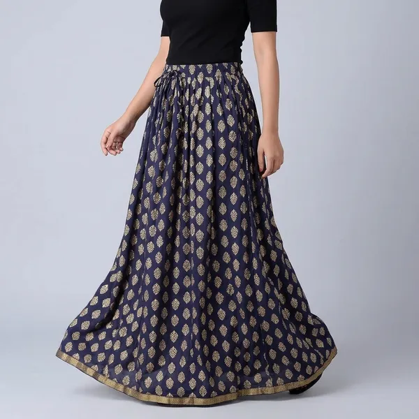 Rayon_Printed_Long_Skirt