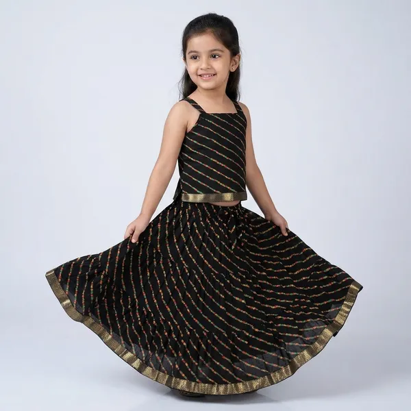 Girl_S_Jaipuri_Block_Print_Skirt_And_Top_Set