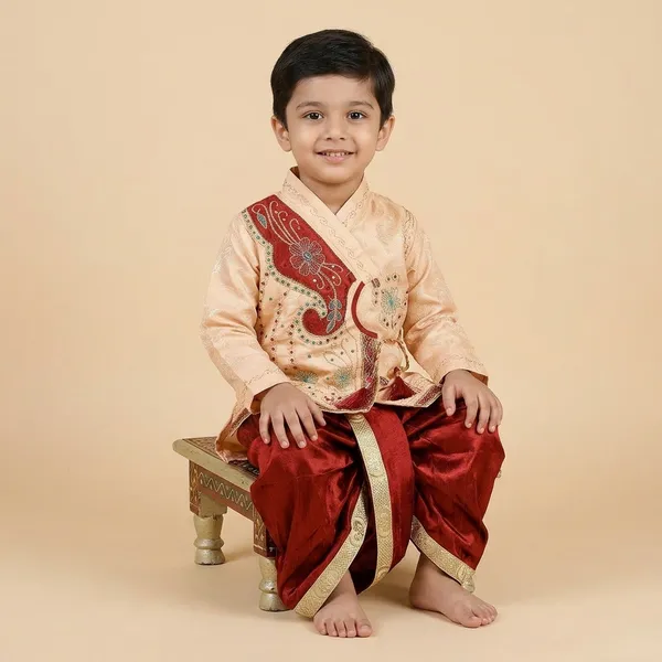 Boys_Silk_Kurta_And_Pyjama_Set