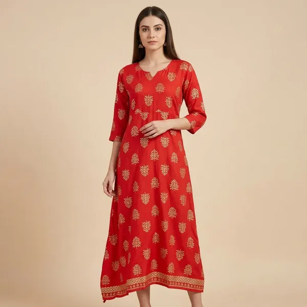 Women_S_Rayon_Kurta