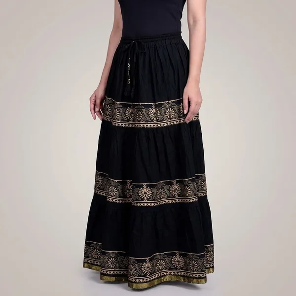 Cotton_Printed_Flared_Skirt