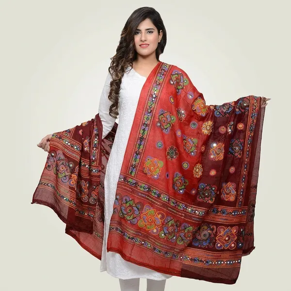 Cotton_Embroidered_Mirror_Work_Dupatta