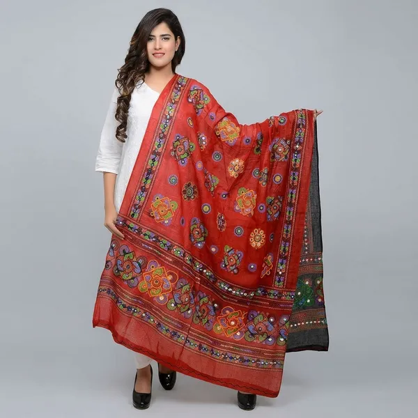 Cotton_Embroidered_Mirror_Work_Dupatta