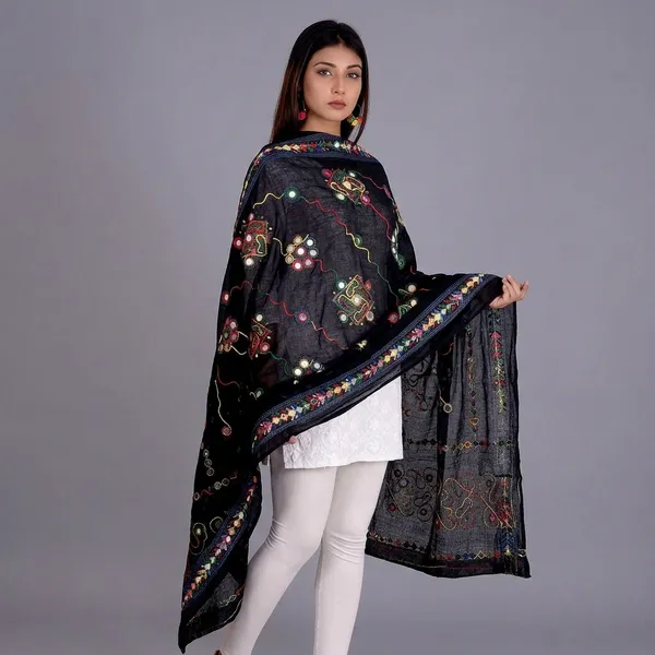 Cotton_Embroidered_Mirror_Work_Dupatta