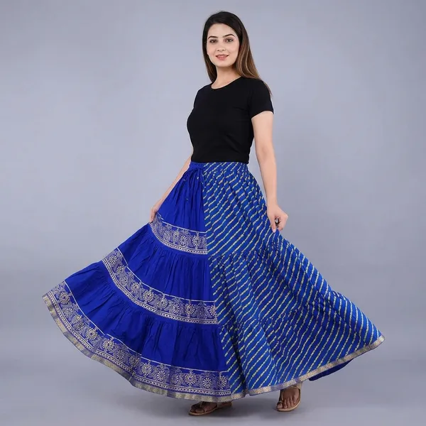 Cotton_Flared_Long_Skirt