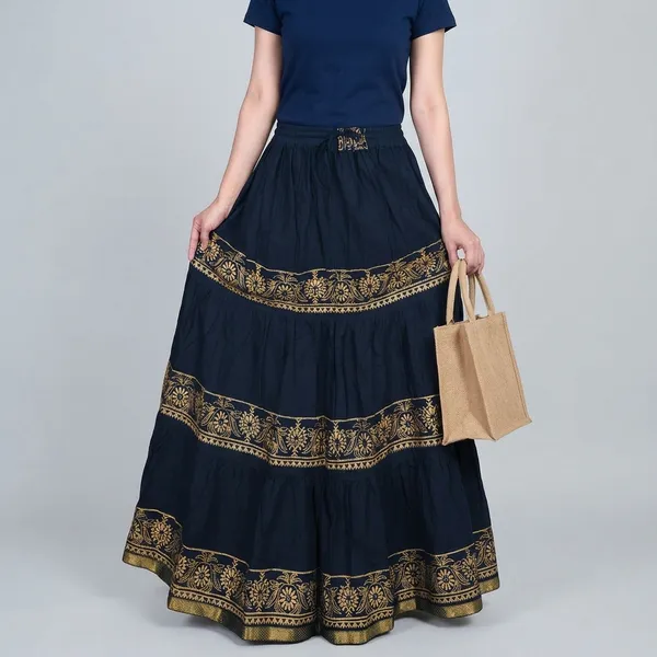 Cotton_Flared_Long_Skirt_End_Of_Turn_Token