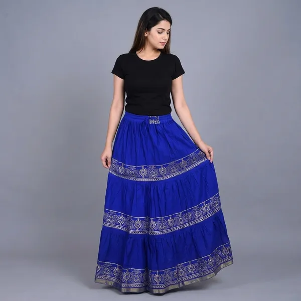 Cotton_Flared_Long_Skirt