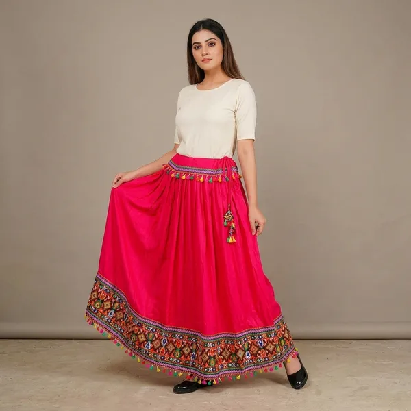 Women_S_Rayon_Long_Skirt