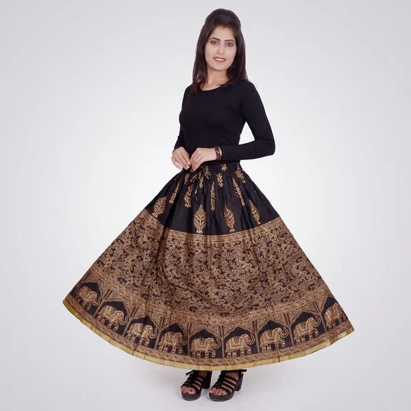 Women_S_Printed_Long_Skirt