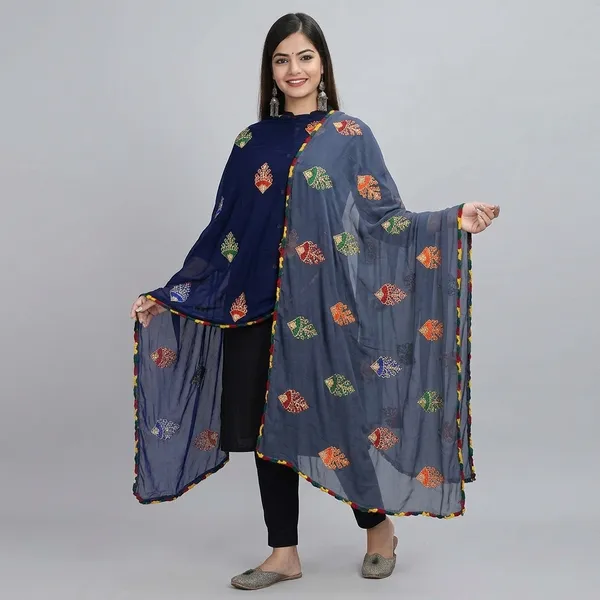 Phulkari_Embroidery_Dupatta