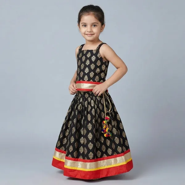 Girls_Rayon_Lehenga_Choli_Set