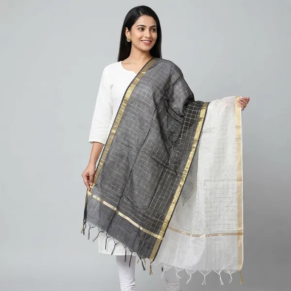Women_Chanderi_Banarasi_Dupatta