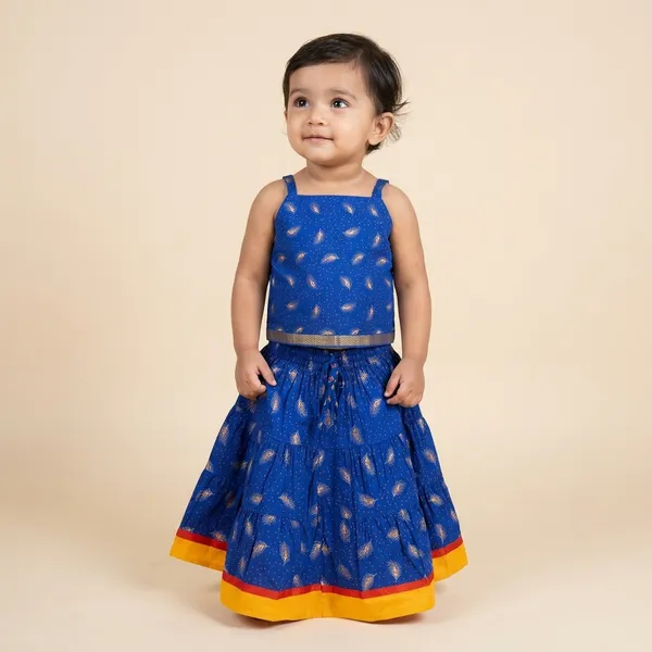 Block_Print_Skirt_And_Top_Set_For_Baby_Girls