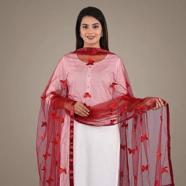 Women_Net_Dupatta