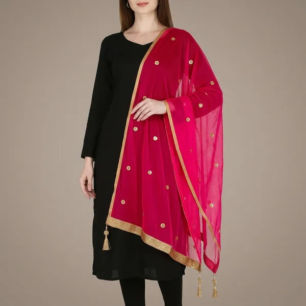 Women_S_Viscose_Net_Dupatta_With_Lace