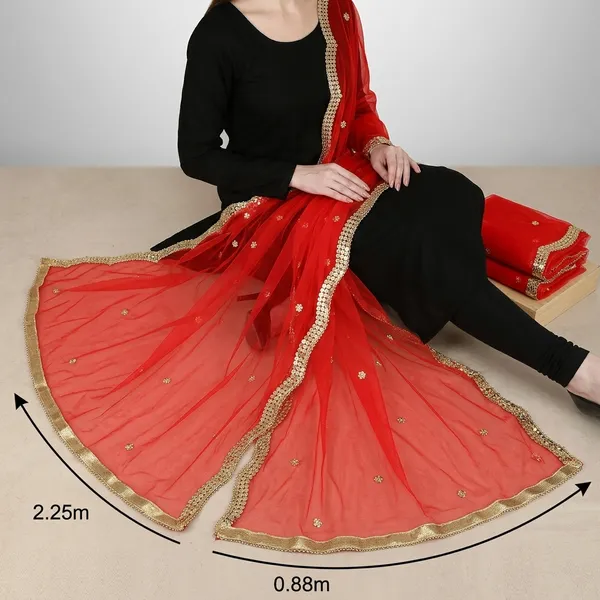 Women_S_Net_Dupatta