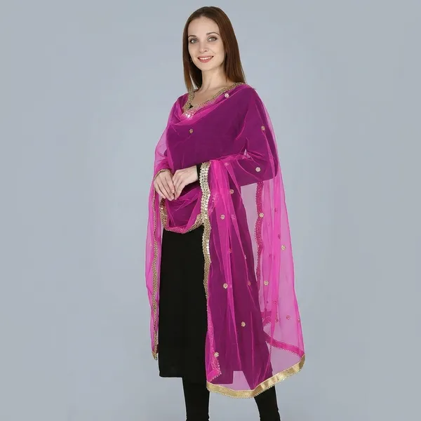 Women_S_Net_Dupatta
