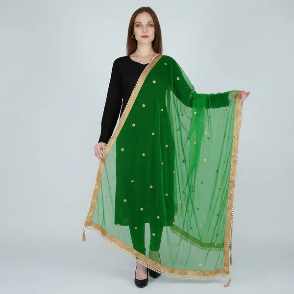 Women_S_Viscose_Net_Dupatta_With_Moti_Lace