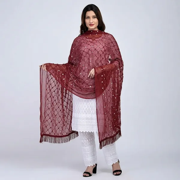 Women_S_Chiffon_Dupatta