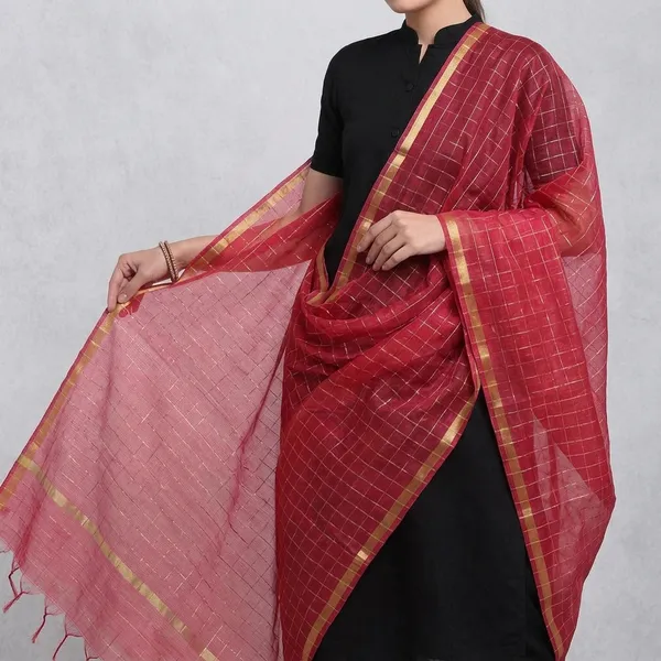 Banarasi_Chanderi_Dupatta