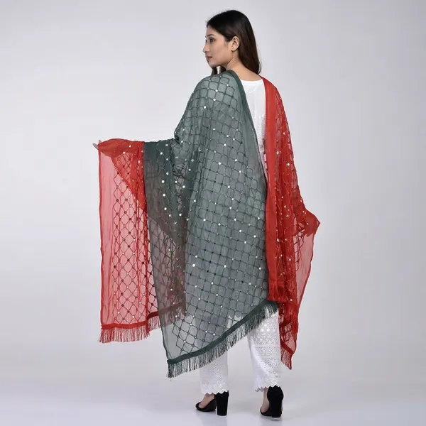Women_S_Chiffon_Dupatta_With_Lace