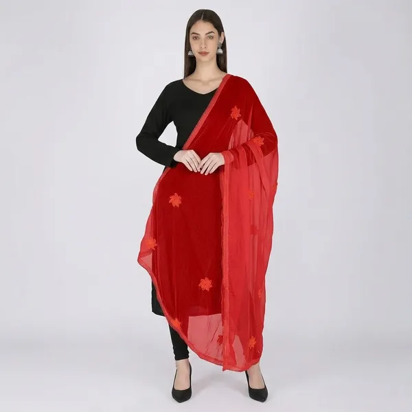 Chiffon_Dupatta_With_Lace