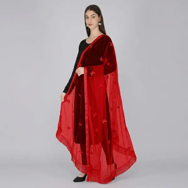 Women_Net_Embroidered_Dupatta